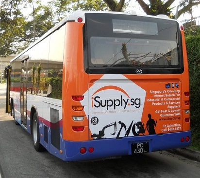 singapore bus advertising
