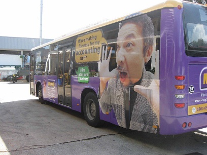 singapore bus advertising