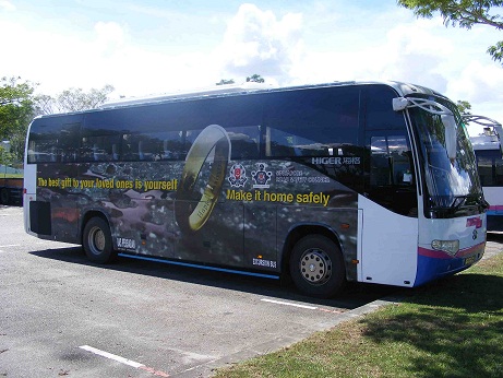 bus stop advertising